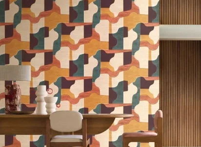 Papel pintado Casamance Modernismo